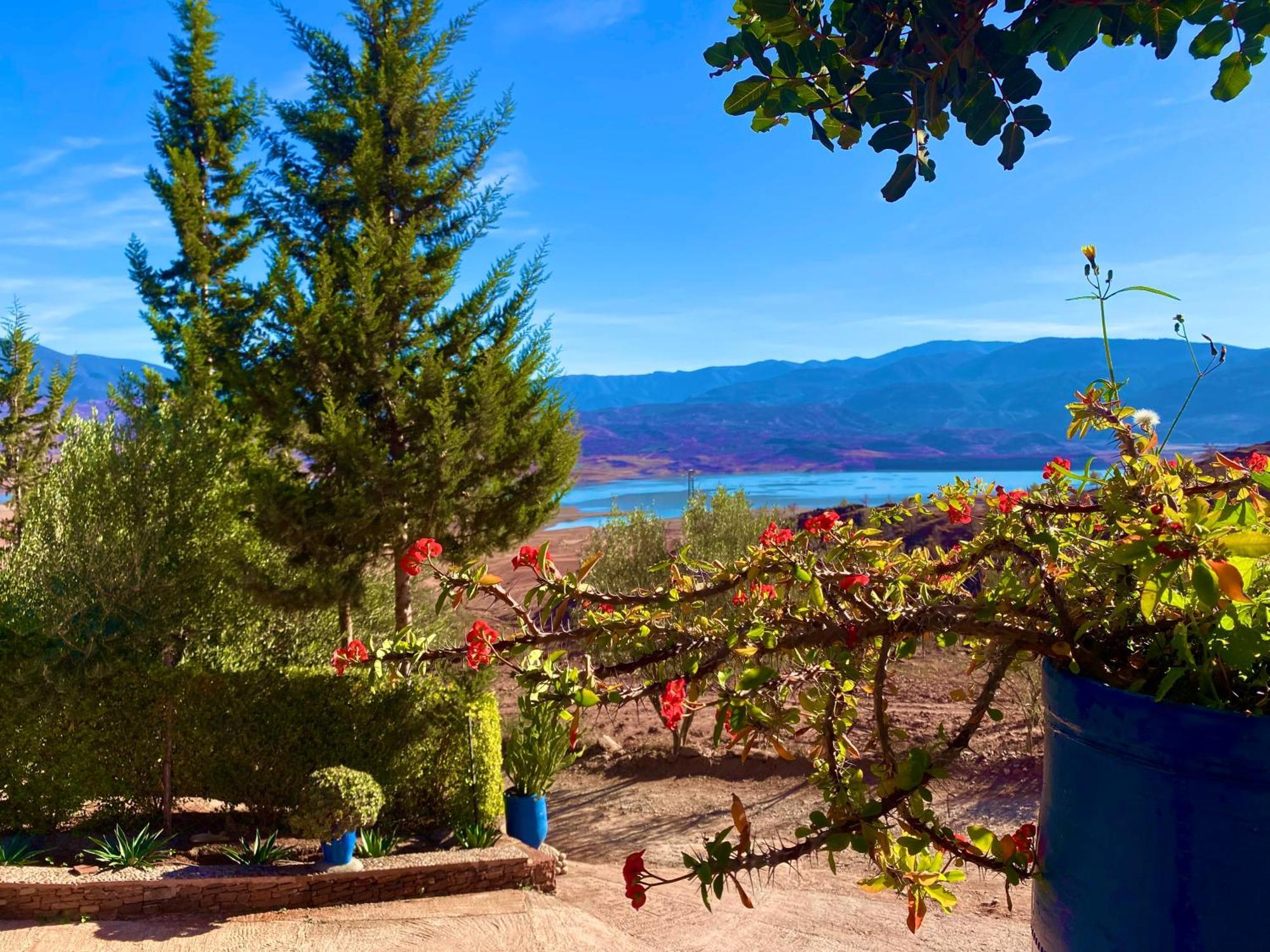 Jolie Petite Maison Vue Sur Lac Bine el Ouidane Buitenkant foto